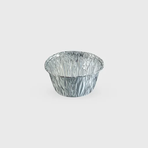Round aluminum container, Sanitas Pro, S1 - C1G, 85x40mm, 130ml
