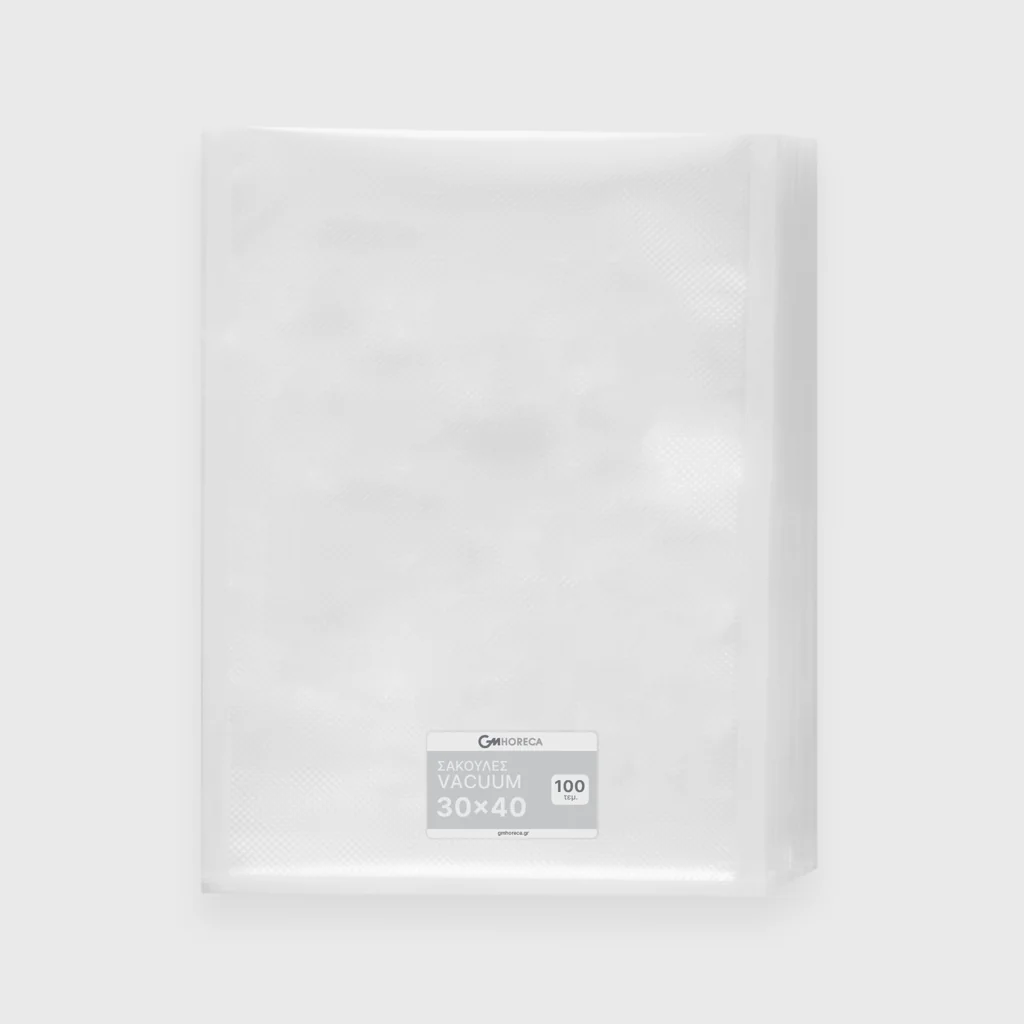 [GMH-23866] Σακούλες vacuum, λείες, 30x40cm, N95 PA/PE, 90μm