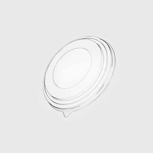 Καπάκι PET για χάρτινο μπωλ σαλάτας 500/750/1000ml - 150mm, διάφανο