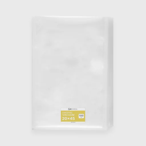 Vacuum bags, embossed, 25x45cm, PA/PE, 90μm
