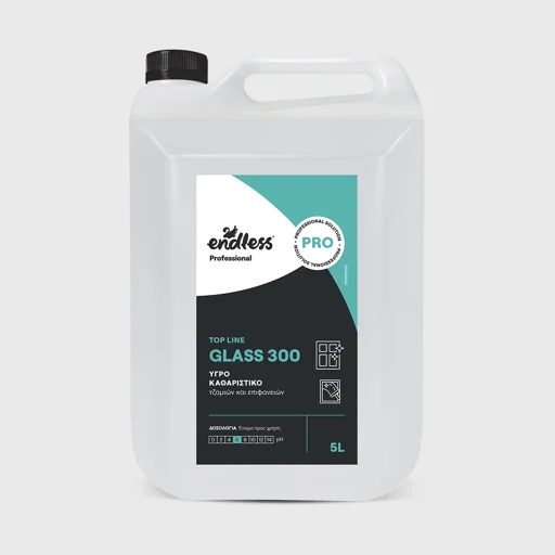 Endless Glass 300, υγρό καθαρισμού για τζάμια και επιφάνειες, 5 lt