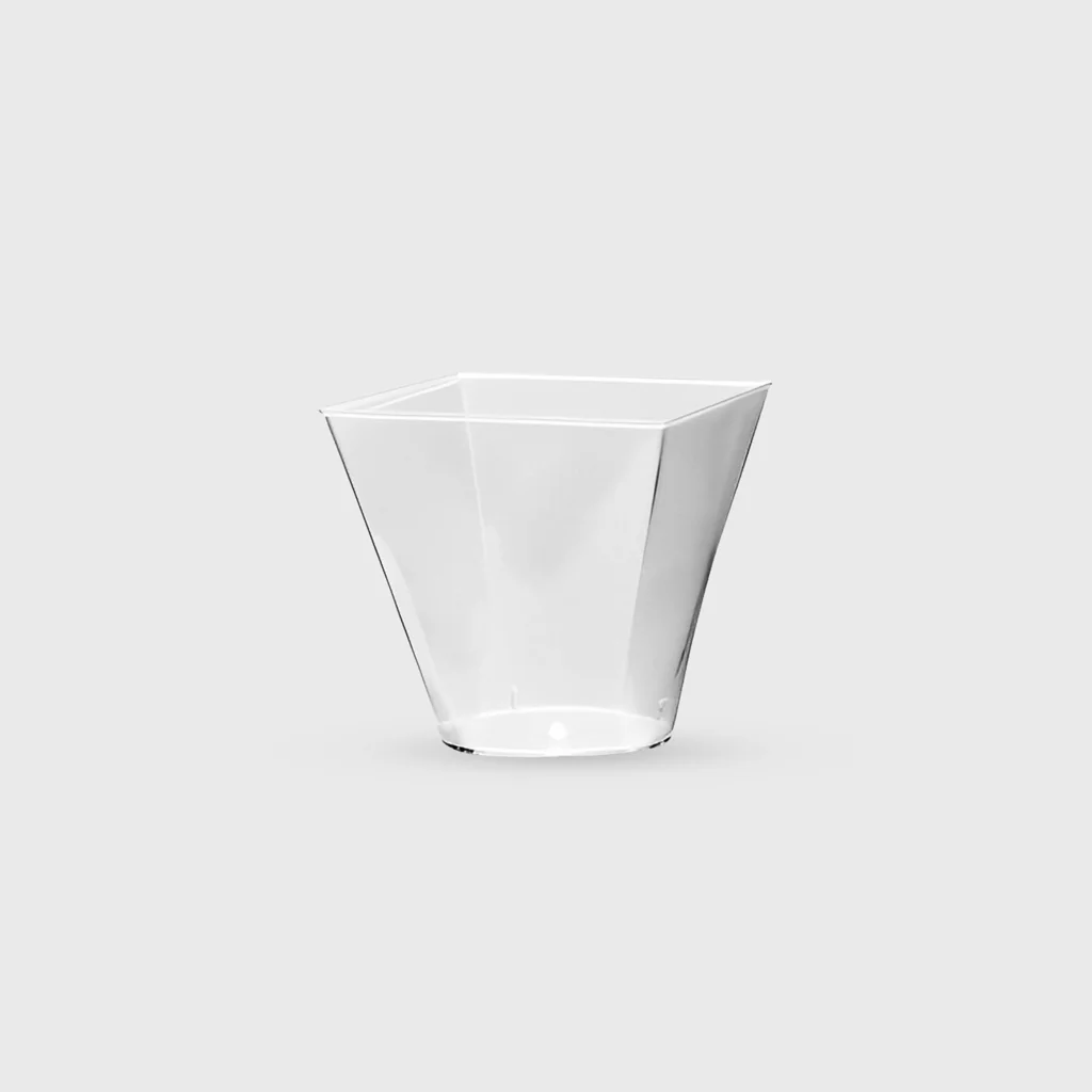[GMH-25383] Μπωλ ζαχαροπλαστείου πλαστικό, 120ml, PS Premium επαν/μενο, διάφανο