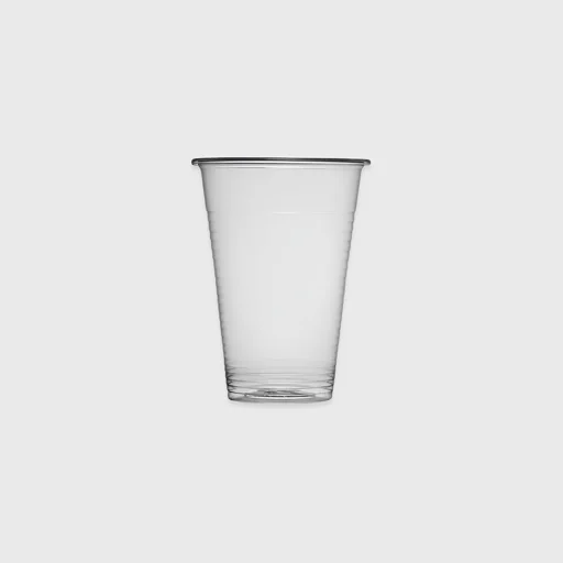 Πλαστικό ποτήρι νερού, 250ml, διάφανο