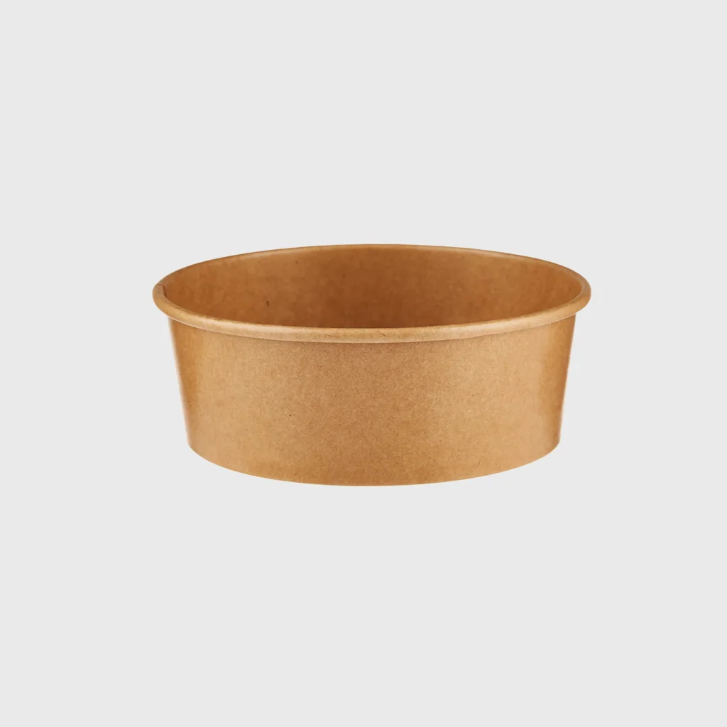 [GMH-24590] Paper salad bowl, 750ml, Kraft