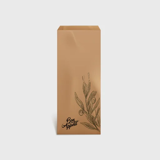 Θήκη για μαχαιροπίρουνα, 9x28cm, Kraft Ελιά