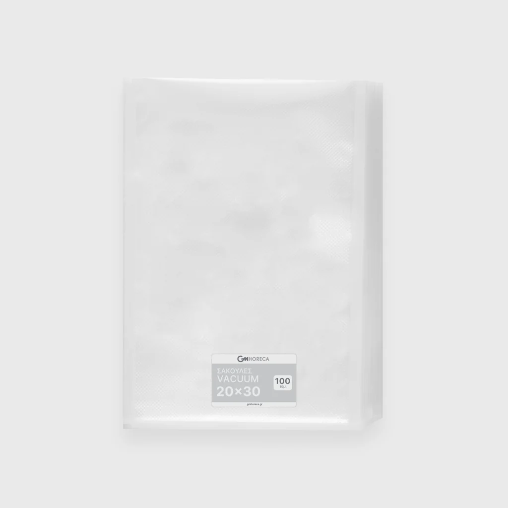 [GMH-23864] Σακούλες vacuum, λείες, 20x30cm, N95 PA/PE, 90μm