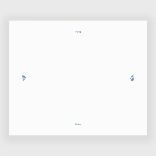 Χάρτινο τραπεζομάντηλο Endless, 100x130cm, Λευκό