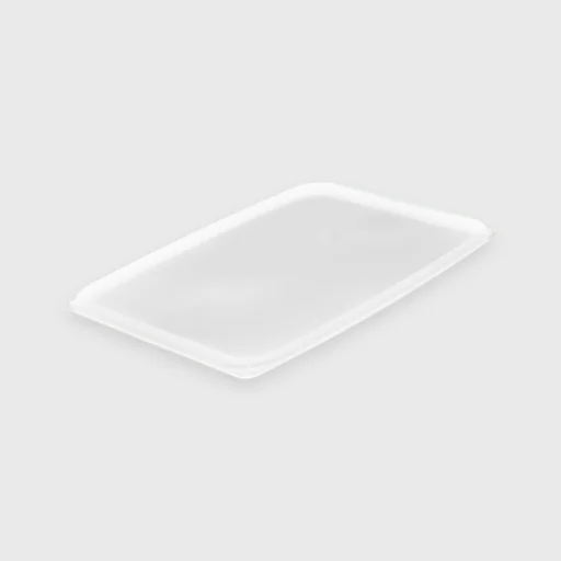Καπάκι PP για σκεύος καταψύκτη 2000ml - 155x195mm, αδιαφανές
