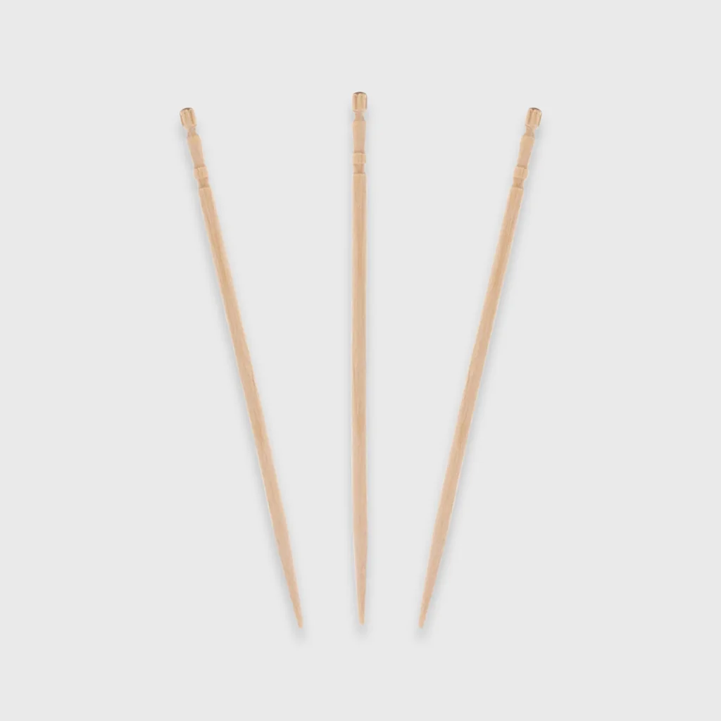 [GΜΗ-23850] Wooden club / kokeshi toothpick, 10cm