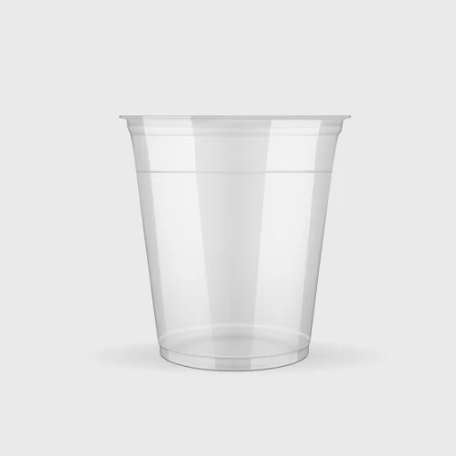 Πλαστικό ποτήρι, 250ml, PET, διάφανο