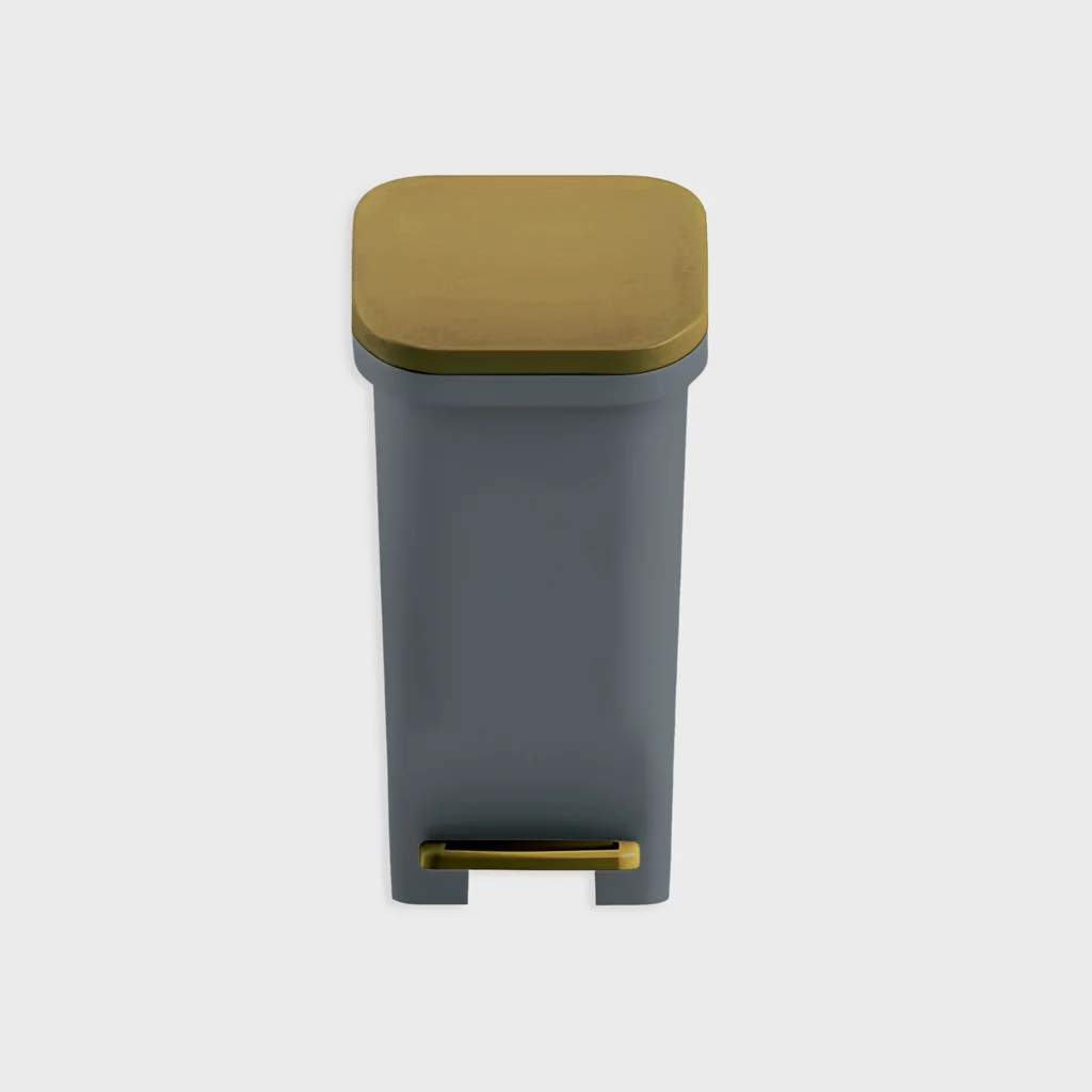 [GMH-25154] Plastic pedal bin, 7lt, Taf Line, bicolor anthracite