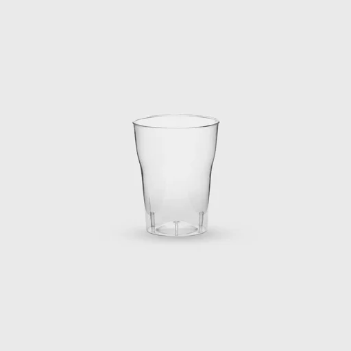Plastic cup, 50ml shot, PS Premium reusable, transparent