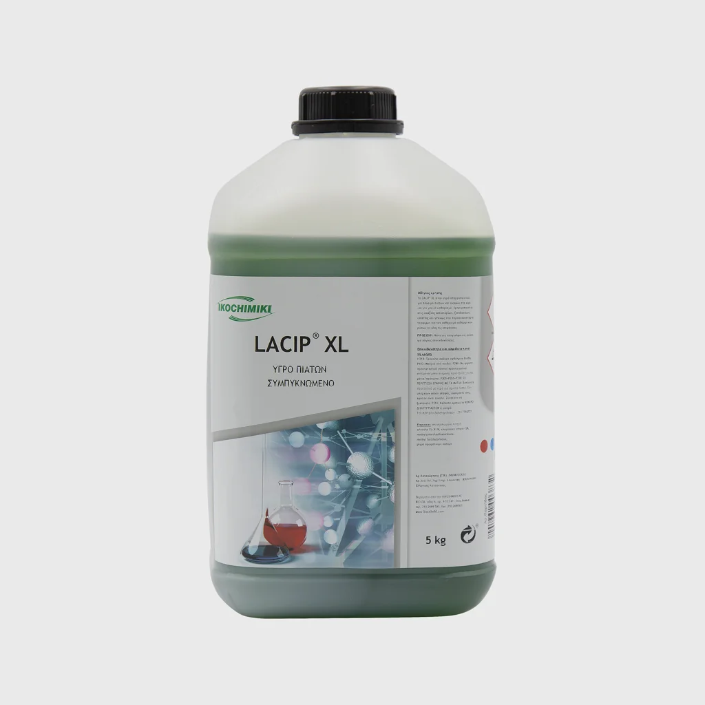 [GΜΗ-23605] Lacip XL, συμπυκνωμένο υγρό πιάτων, για πλύσιμο στο χέρι, 5 kg