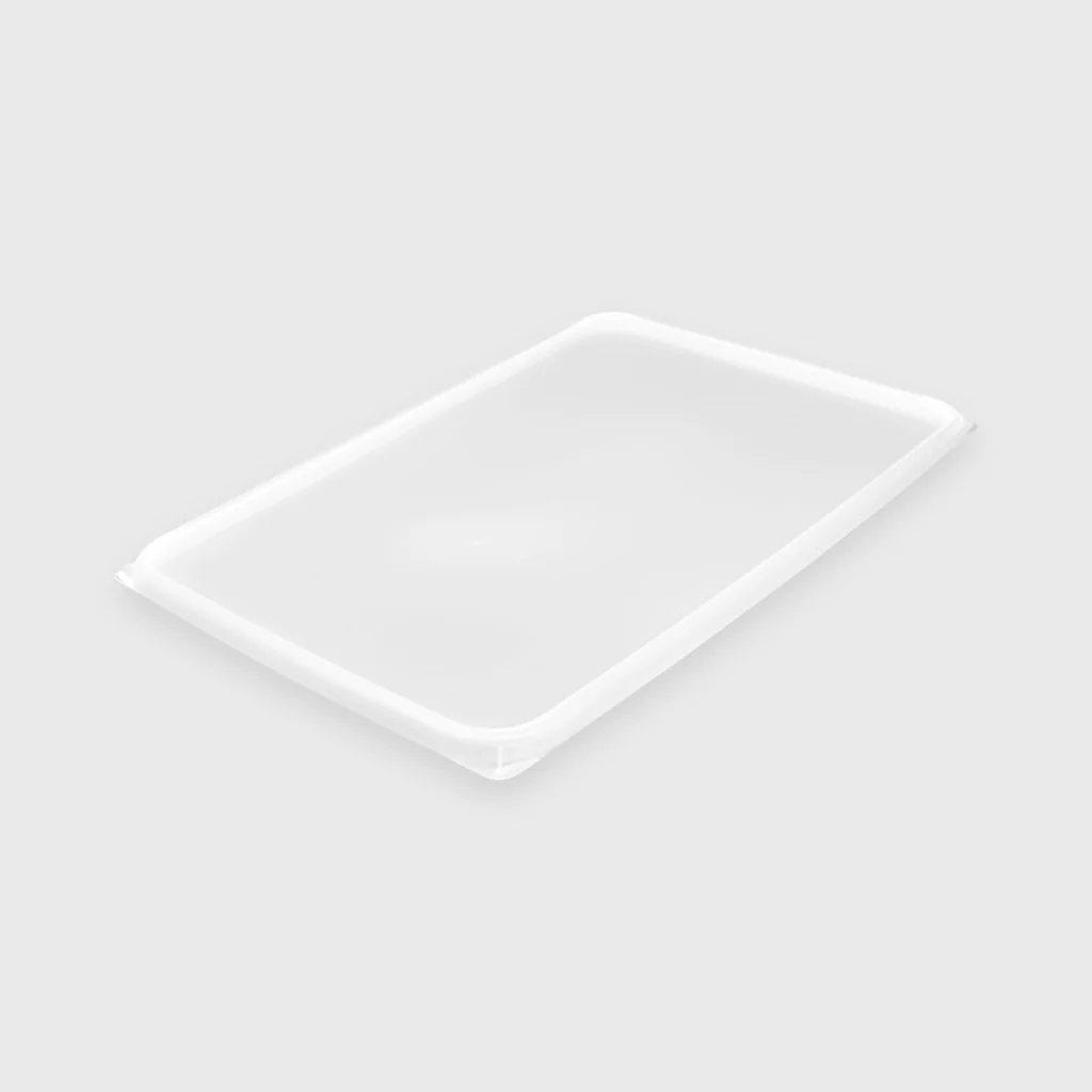[GMH-25094] Καπάκι PP για σκεύος καταψύκτη 2500/4500ml - 180x275mm, αδιαφανές