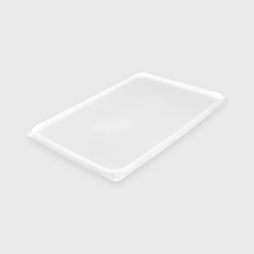 Καπάκι PP για σκεύος καταψύκτη 2500/4500ml - 180x275mm, αδιαφανές