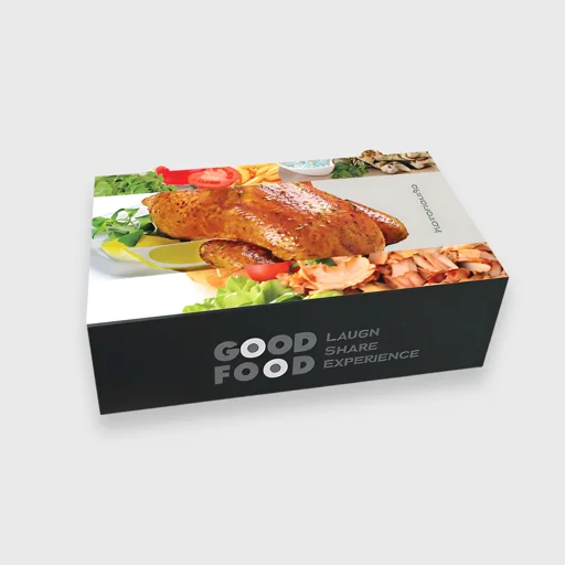 Paper box for chicken, T2, 290x172x80mm, Good Food