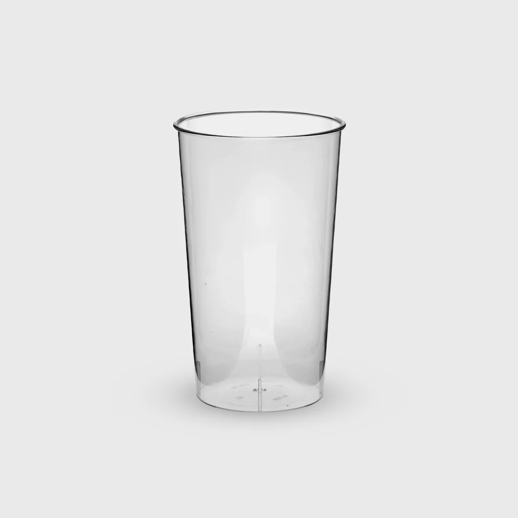 [GMH-25361] Ποτήρι πλαστικό, 400ml cocktail, PS Premium επαν/μενο, διάφανο