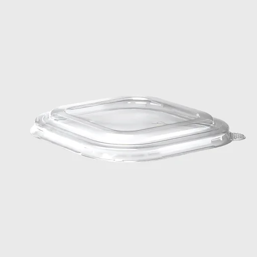 Καπάκι PET για χάρτινο σκεύος φαγητού 750/1000/1400ml - 175mm, διάφανο