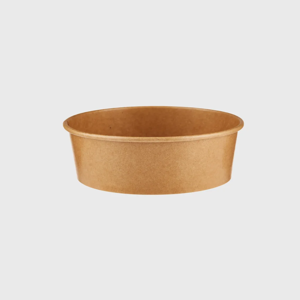 [GMH-24589] Paper salad bowl, 500ml, Kraft