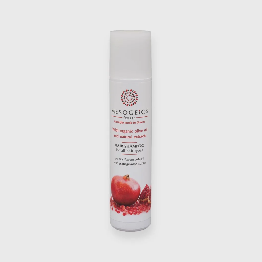 [GMH-24473] Σαμπουάν σε σωληνάριο 50ml, Mesogeios, με άρωμα ρόδι
