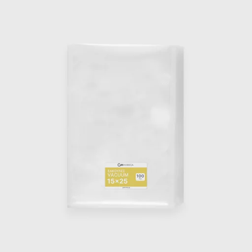 Vacuum bags, embossed, 15x25cm, PA/PE, 90μm