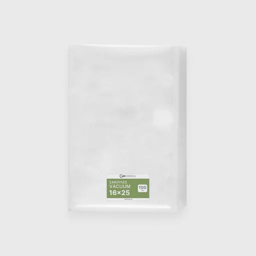 Vacuum bags for cooking, smooth, 16x25cm, OPA/PP, 90μm