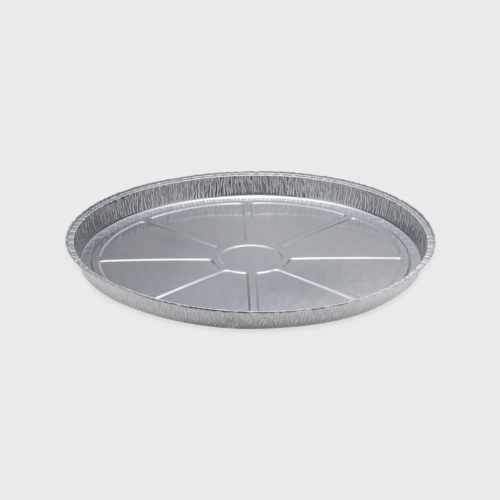 [GMH-26390] Round aluminum tray, C47G, 260x13mm