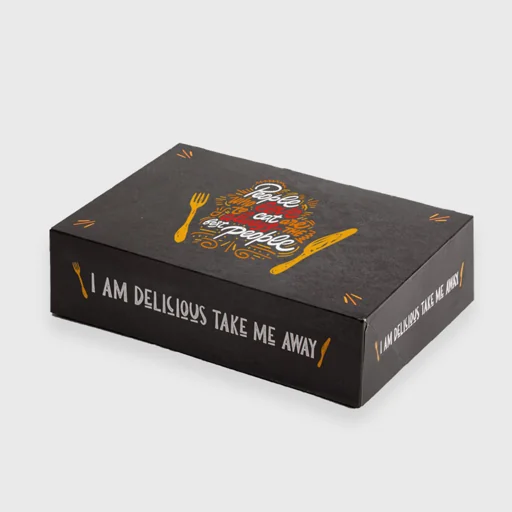Paper box for big portion, 270x190x75mm, Take Me Away