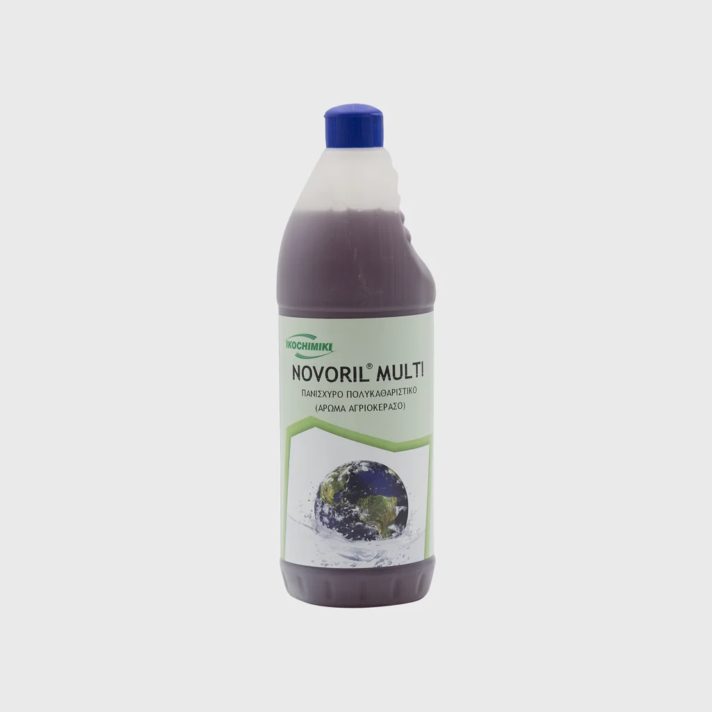 [GΜΗ-23609] Novoril Multi, πανίσχυρο καθαριστικό δαπέδων και επιφανειών για πολλαπλές χρήσεις, 1 lt