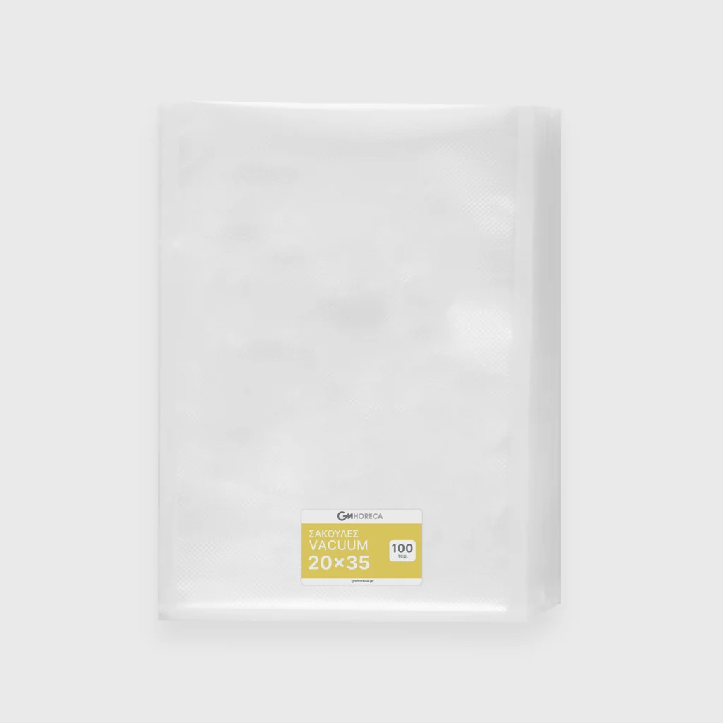 [GMH-23871] Σακούλες vacuum, σαγρέ, 25x35cm, PA/PE, 90μm