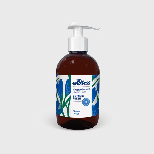 Endless Botanic Fresh, κρεμοσάπουνο με άρωμα φρεσκάδας και πράσινων βοτάνων, 300 ml