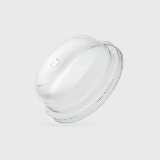 Καπάκι PET μπομπέ Premium για χάρτινο ποτήρι 12-14-16oz, 8mm τρύπα, διάφανο