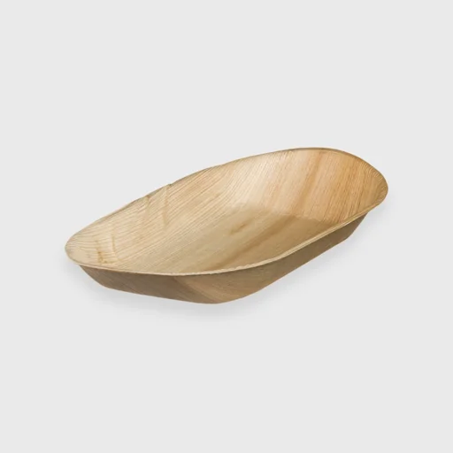 Μπολ από φύλλα φοίνικα, βαρκάκι 750ml, 30x15cm