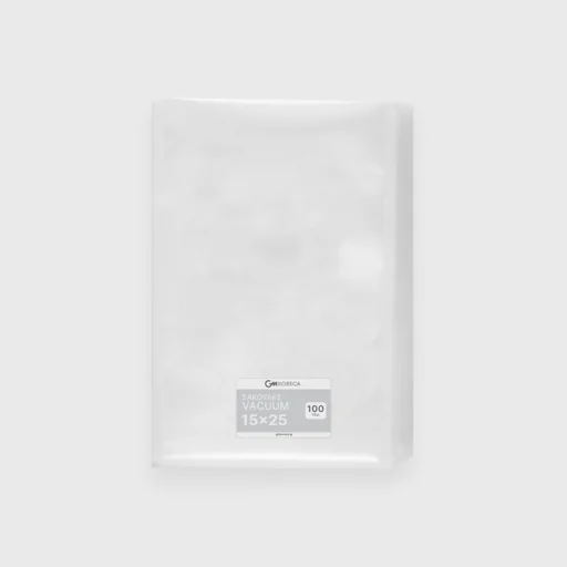 Σακούλες vacuum, λείες, 15x25cm, N95 PA/PE, 90μm