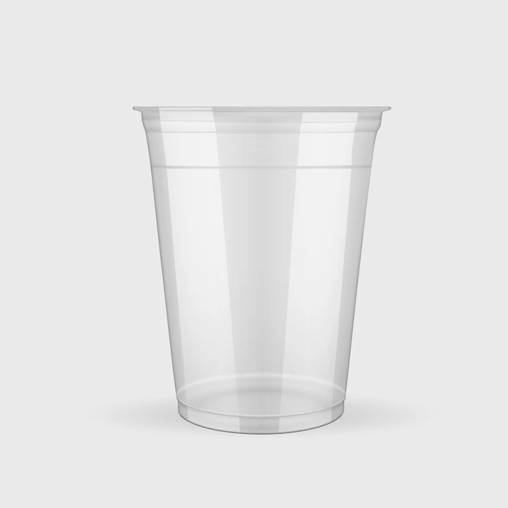[GMH-25162] Πλαστικό ποτήρι, 350ml, PET, διάφανο