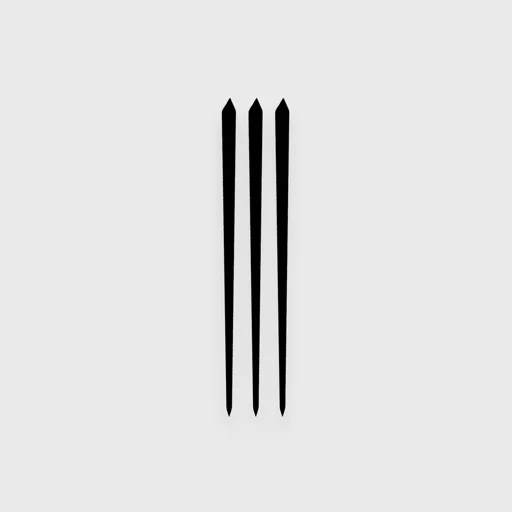 Toothpick plastic prism, 10cm, PS Premium, black