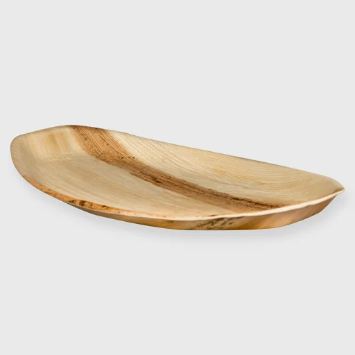 Palm leaf tray, rectangular 37x26x4cm