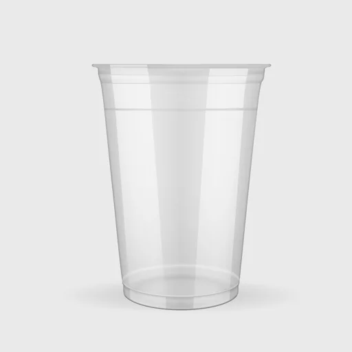 Πλαστικό ποτήρι, 400ml, PET, διάφανο