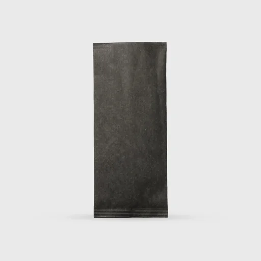 Paper bag for cutlery with napkin, 11x25cm, Anthracite Fashion