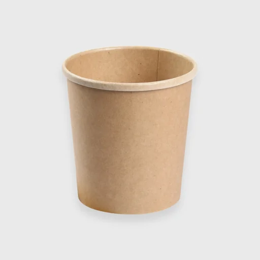 Paper bowl for soup, 16oz - 490ml, Kraft