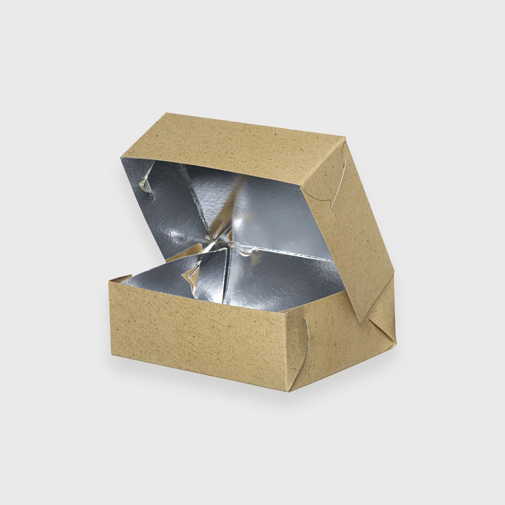 [GMH-24519] Paper box for half chicken, T3, 190x145x80mm, Kraft