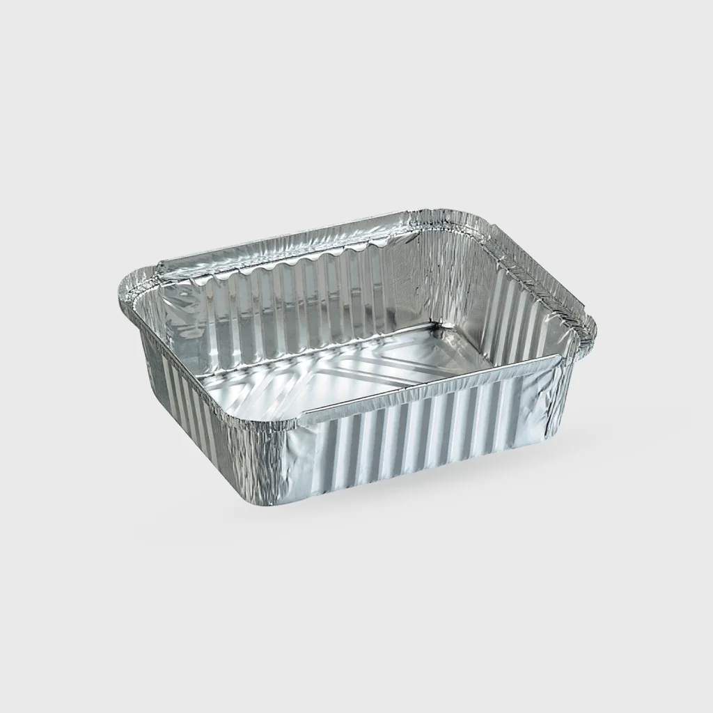 [GMH-25417] Aluminum container, Sanitas Pro, S14-5 - R53L, 167x137x42mm, 670ml