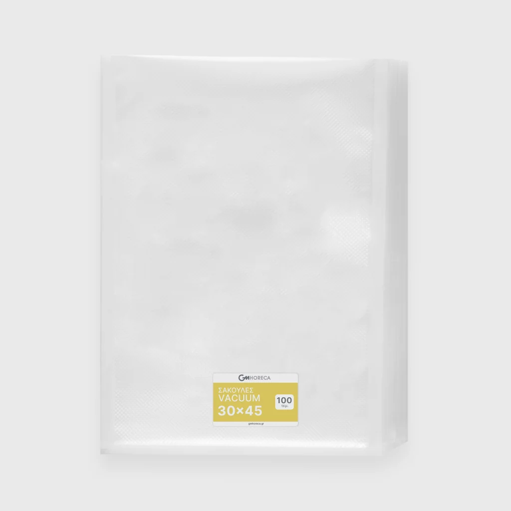 [GMH-24298] Σακούλες vacuum, σαγρέ, 30x45cm, PA/PE, 90μm