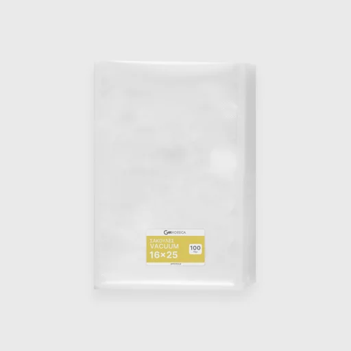 Σακούλες vacuum, σαγρέ, 16x25cm, PA/PE, 90μm