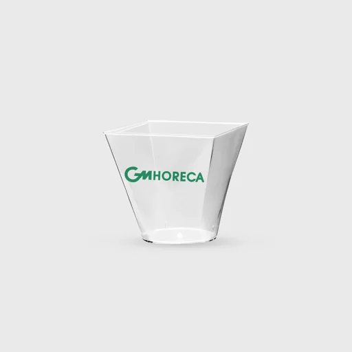 Τυπωμένο μπωλ ζαχαροπλαστείου πλαστικό, 120 ml, PS Premium επαν/μενο, διάφανο