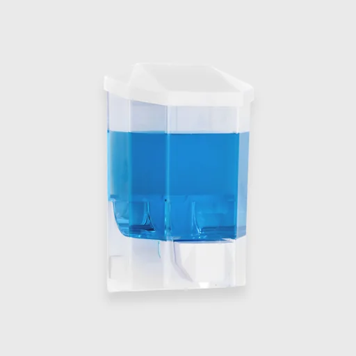 Συσκευή κρεμοσάπουνου, 500 ml, διάφανη