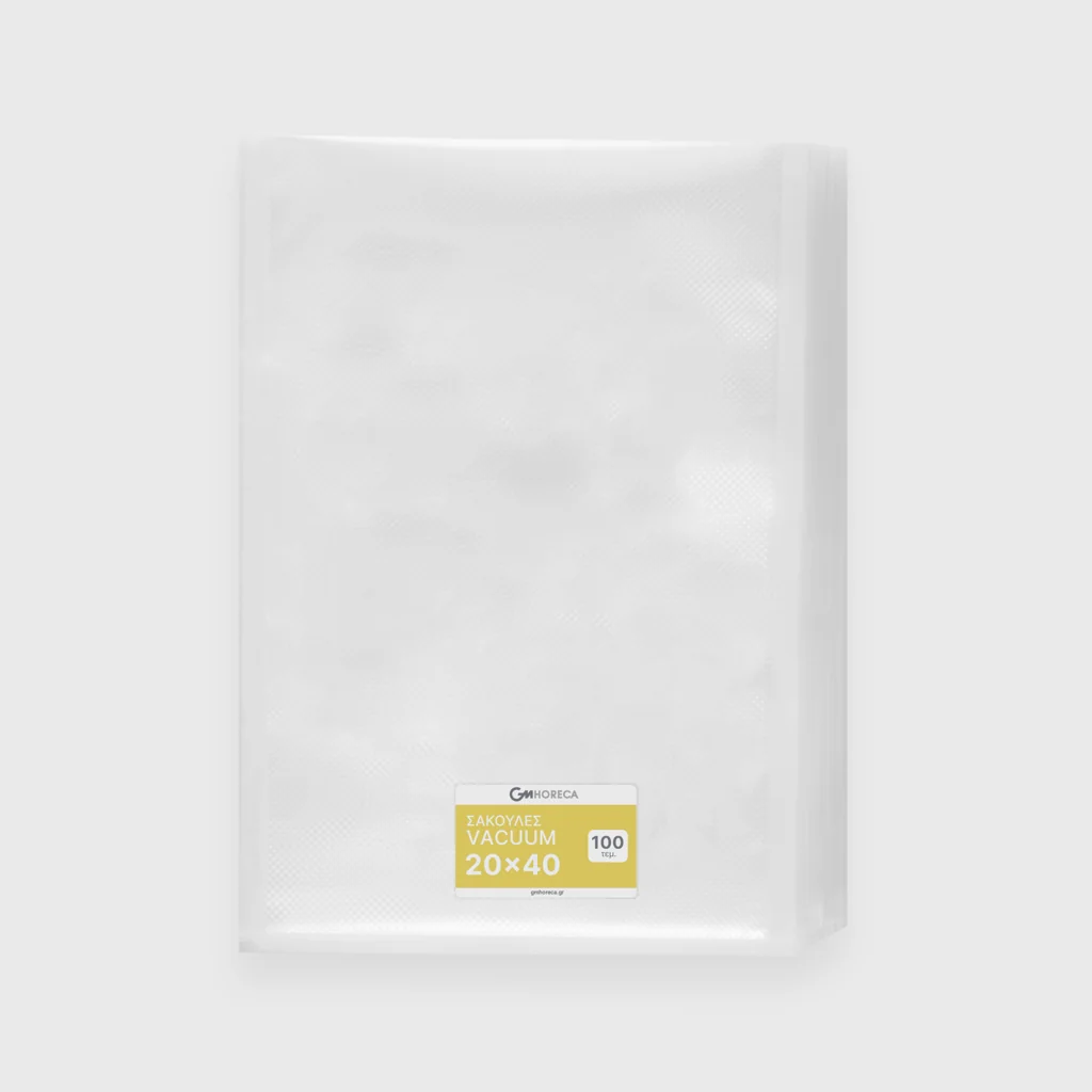 [GMH-24295] Σακούλες vacuum, σαγρέ, 25x40cm, PA/PE, 90μm