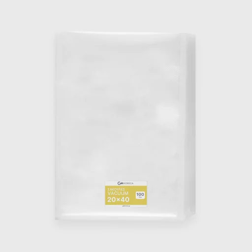 Vacuum bags, embossed, 25x40cm, PA/PE, 90μm