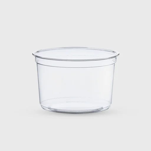 Μπωλ PET Deli στρογγυλό, 500ml, διάφανο