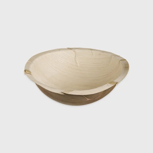 Μπολ από φύλλα φοίνικα, στρογγυλό 1250ml, 22cm